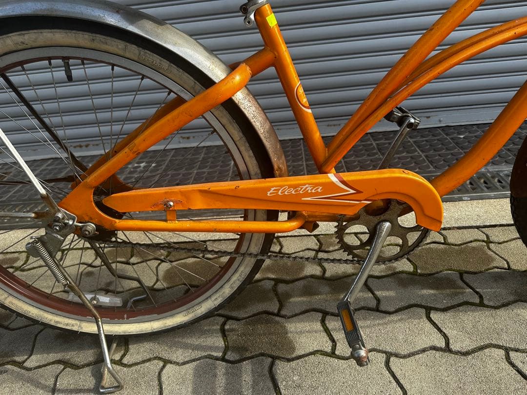 お値下げ中【ジャンク品】ELECTRA エレクトラ　ビーチクルザー　26