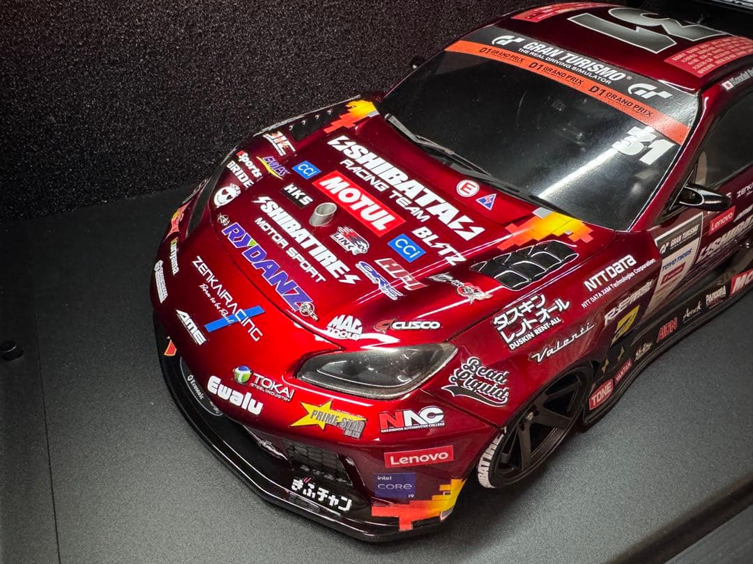 2024 SHIBATA GR86 D1GP ラジコンボディ