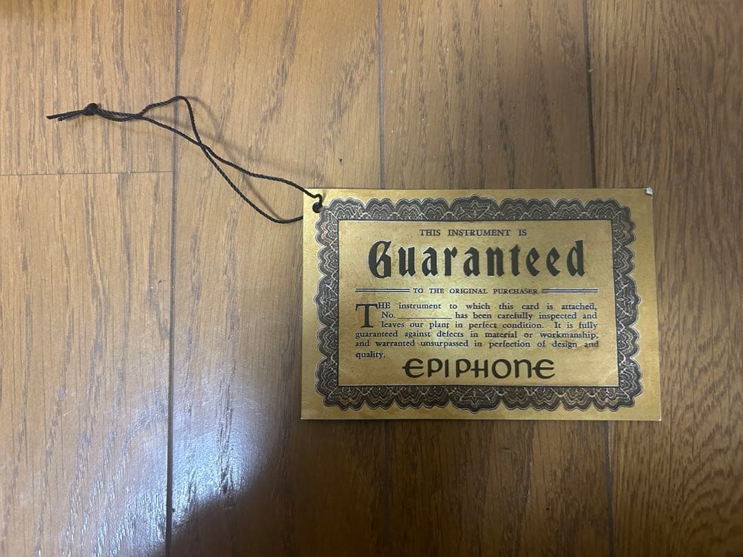エピフォン　レスポールギター　Epiphone Shinorin