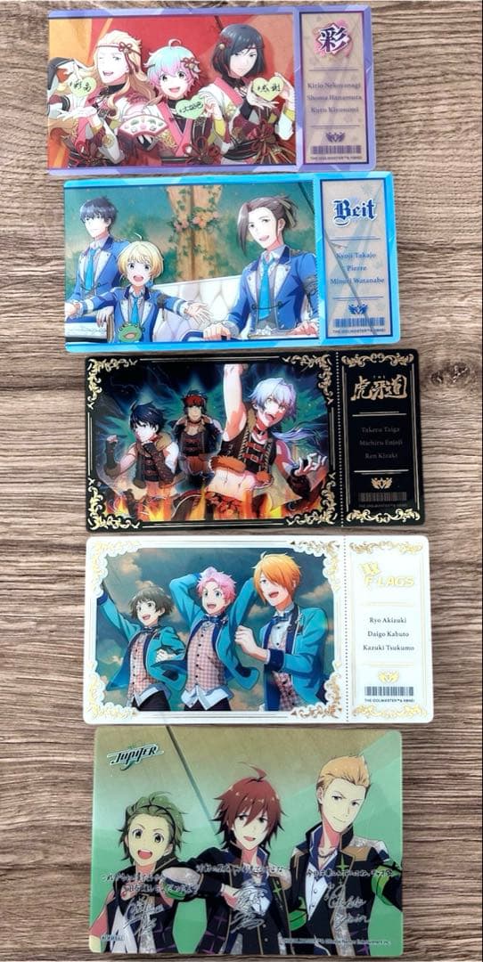 まとめ売り アイドルマスター ステッカー・カードセット