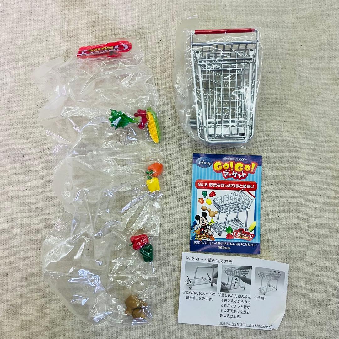 全8種コンプリート ディズニーキャラクター GO!GO！マーケット リーメント