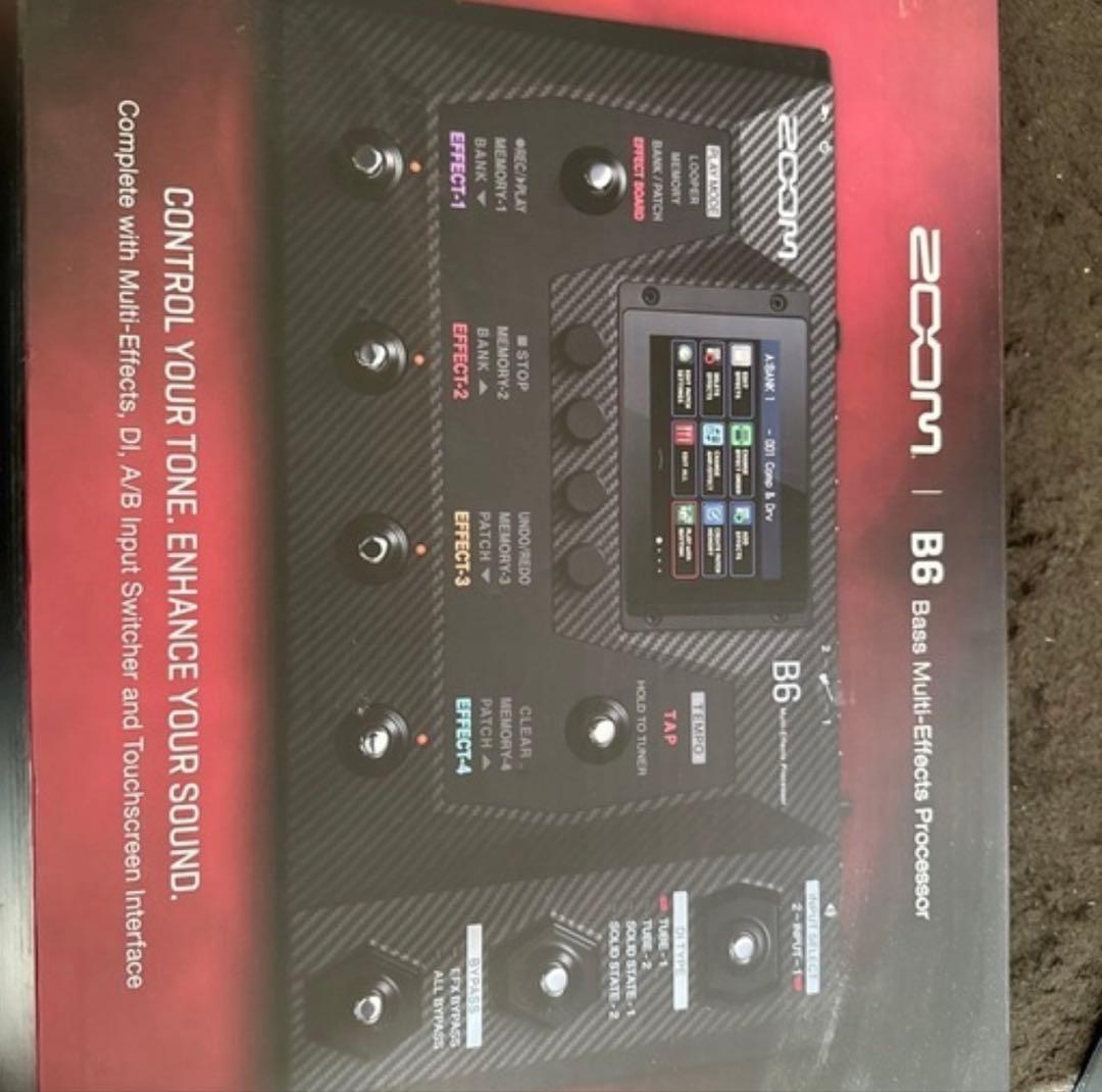 ZOOM B6 マルチエフェクター最終値