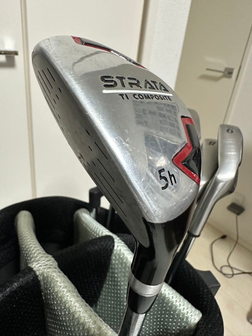 【希少】レフティ キャロウェイ ストラータ ゴルフクラブセット左利き用