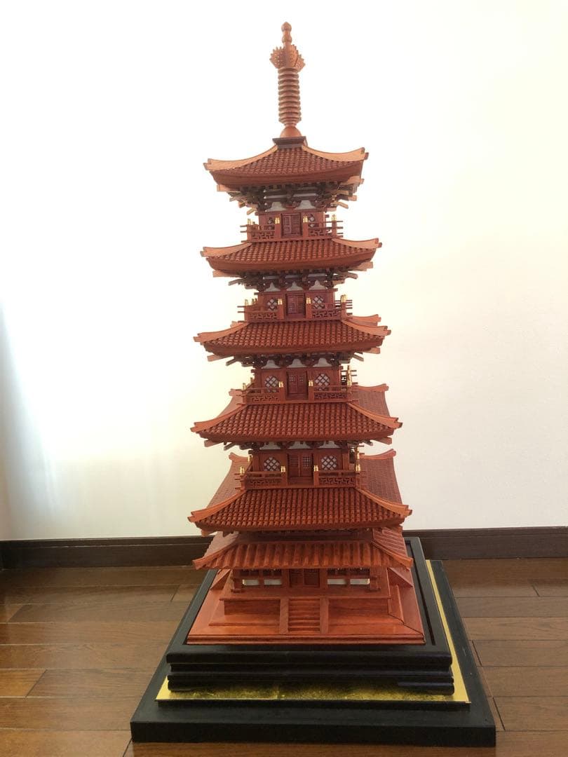 有名寺院木製五重塔