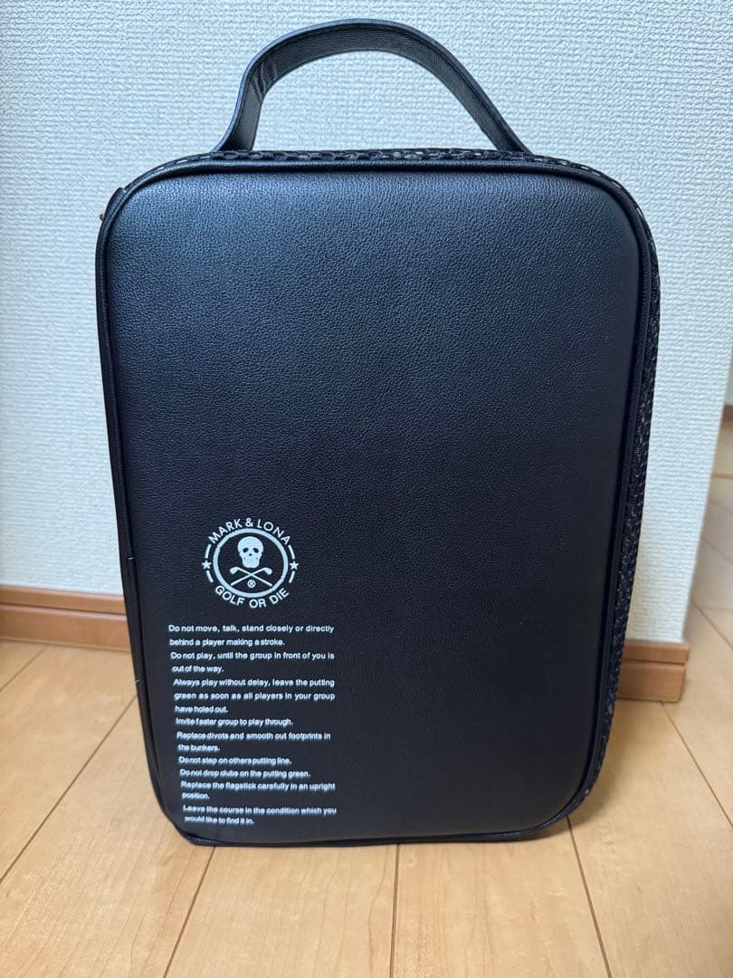 MARK & LONA マーク&ロナ　ゴルフ　シューズバッグ　新品