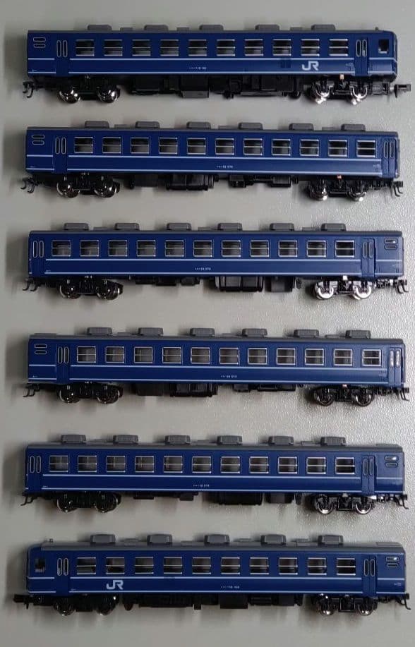 12系さよならE851列車6両セット（KATO 10-432）