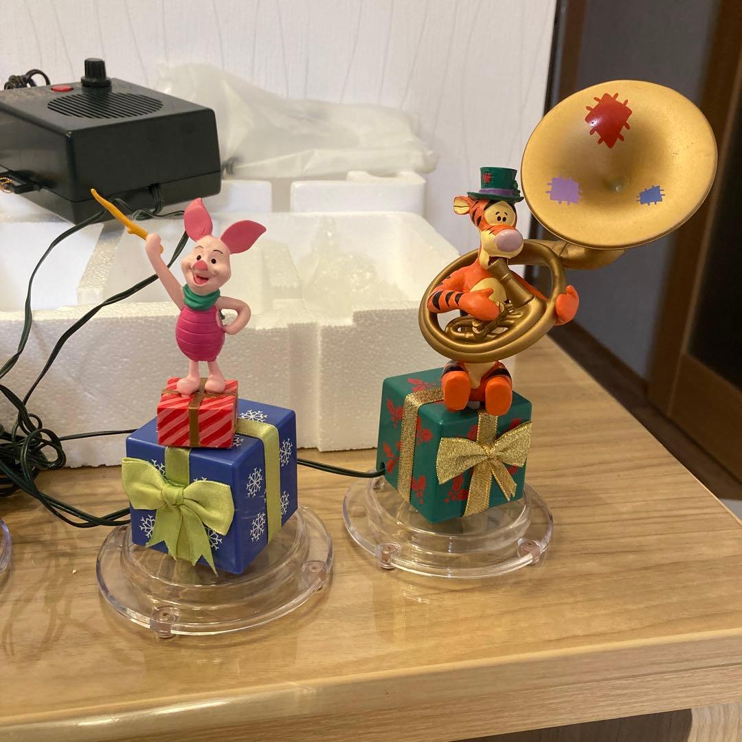 ディズニー　くまのプーさんブラスバンドフィギュア