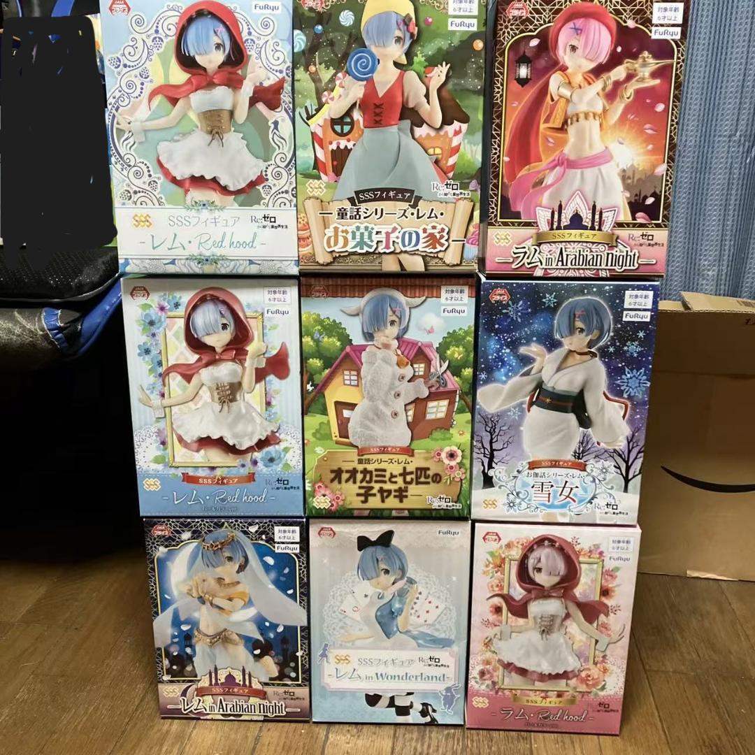 新品未開封　レム・ラム フィギュアセット 20点