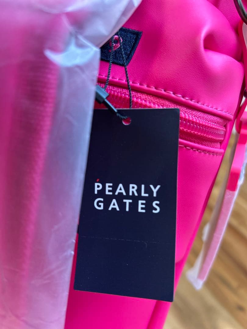 新品未使用☆値下げ☆PEARLY GATES セルフスタンドバック