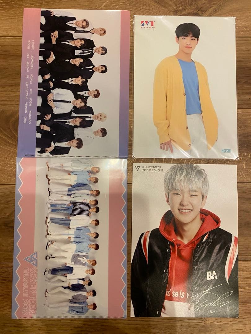 SEVENTEEN ホシ クリアファイル 24セット