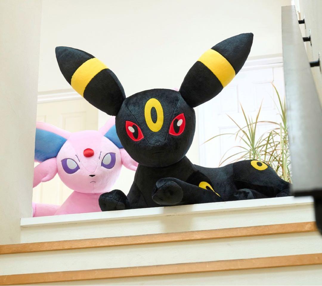 新品未使用 等身大ブラッキー 寝そべり ぬいぐるみ