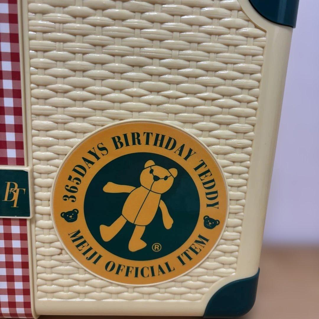 激レア‼️365日バースデイテディ 明治製菓公式アイテム 鍵付きハウス TOMY