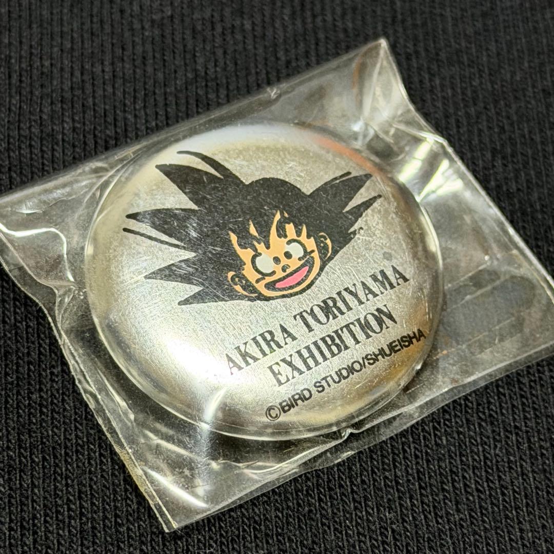ドラゴンボール 鳥山明の世界 会場限定 缶バッジ 孫悟空
