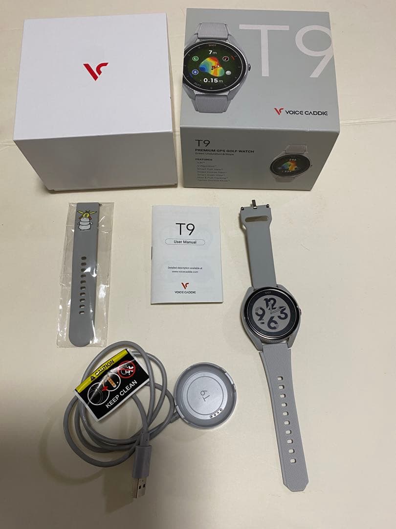 ボイスキャディVOICE CADDIE T9 GPSナビ ゴルフウォッチ