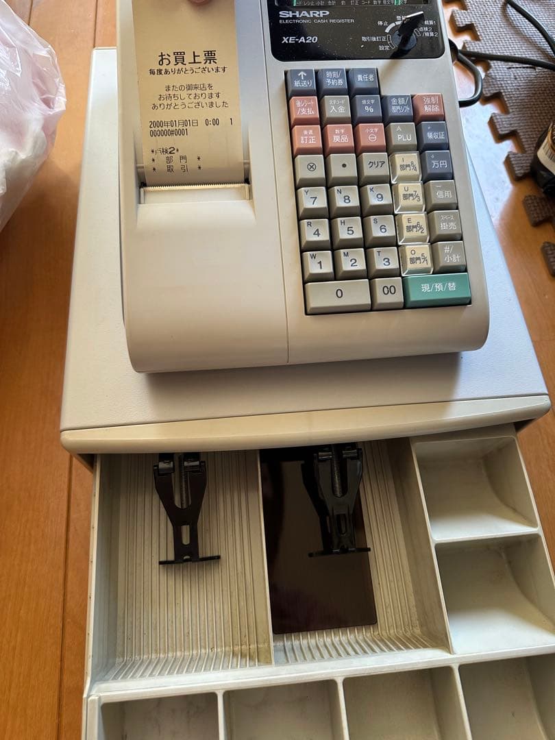 SHARP XE-A20 電子レジスタ