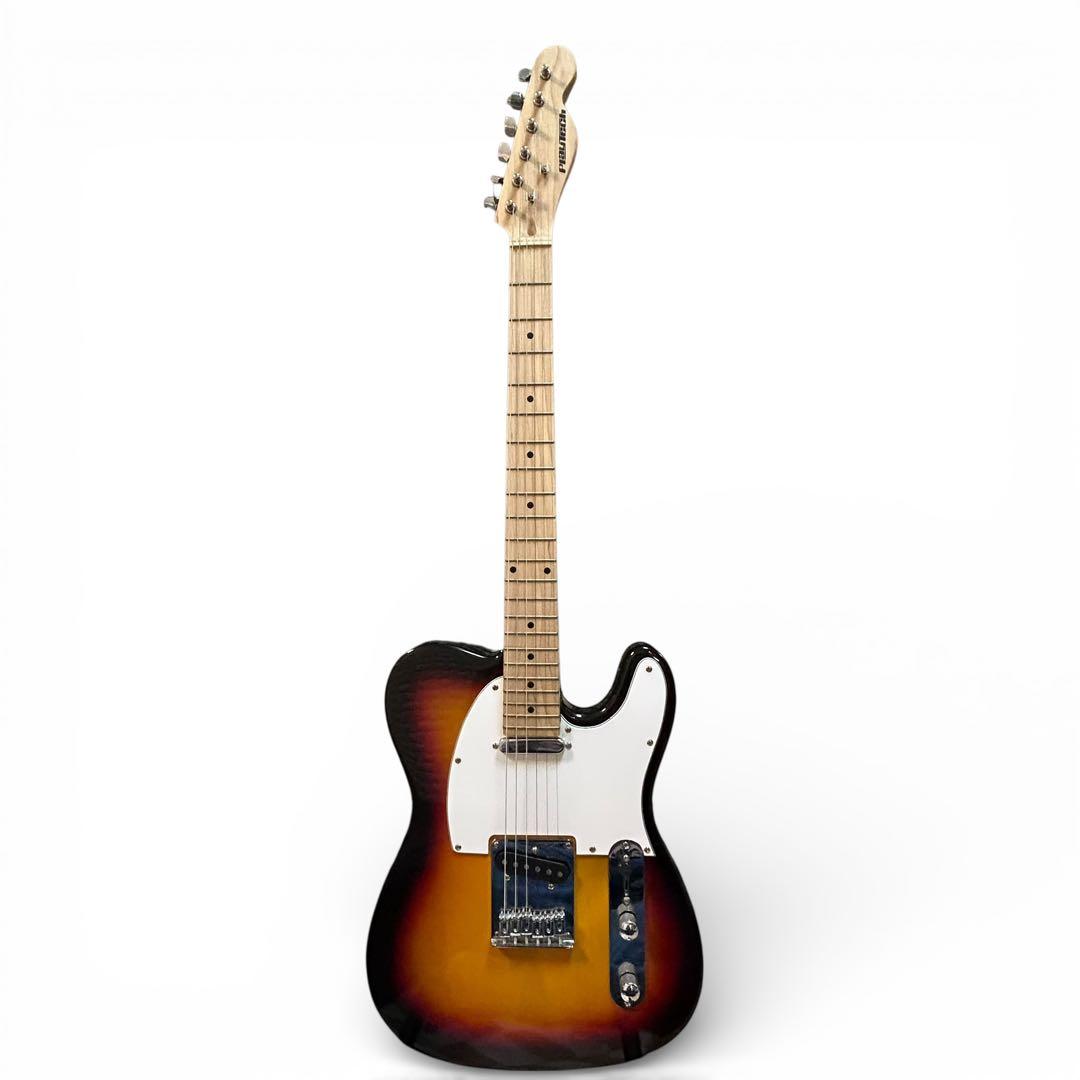 【旧Fenderヘッド】Playtech テレキャスター サンバースト