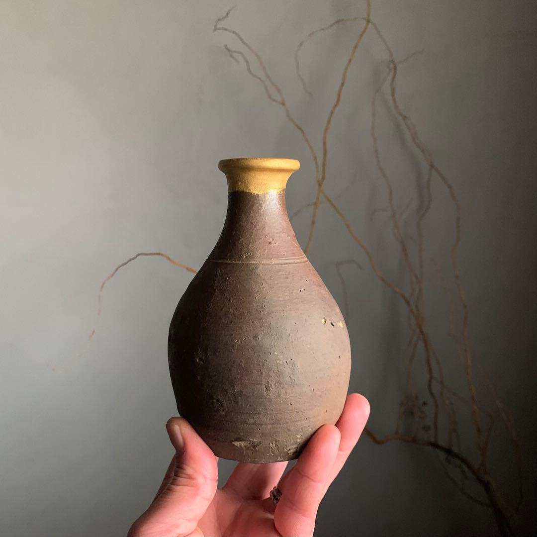 壺屋焼 荒焼 徳利 瓶子 古琉球 琉球美術 古美術 古道具