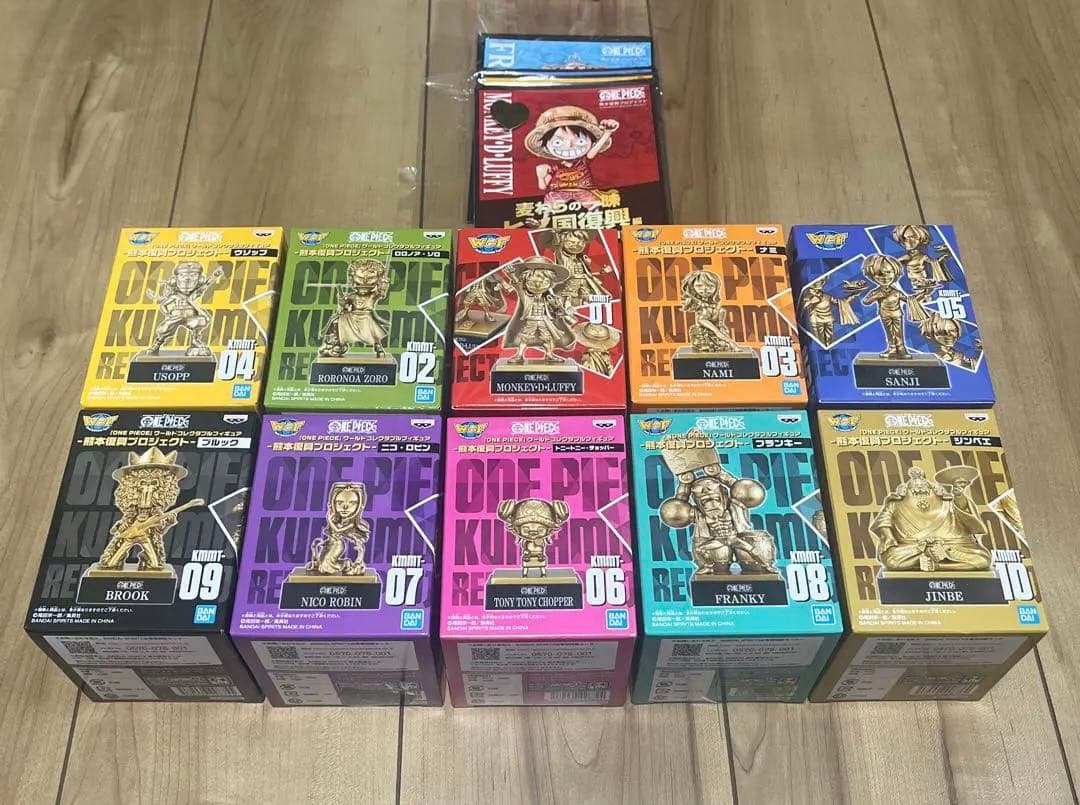【新品未開封】ワンピース 熊本復興フィギュアセット 10体 未開封