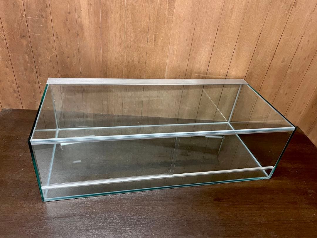 一点商品　レアサイズ　特注パルダリウム水槽1000ｘ450ｘ300㎜