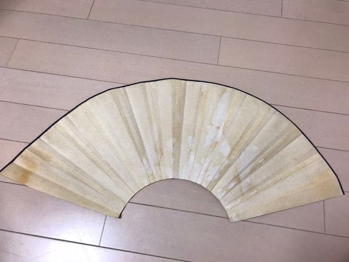 扇形まくり　中国清時代画家王鐸　肉筆保証　真作