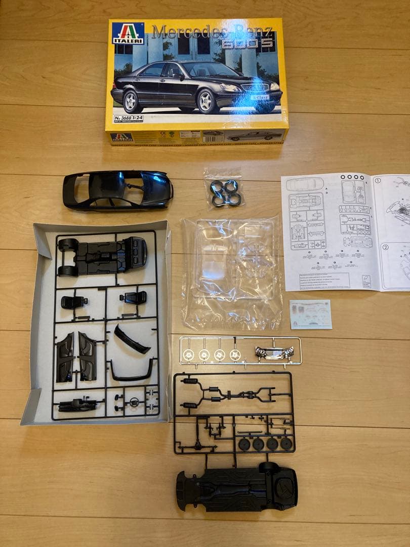 タミヤ　イタレリ　メルセデス・ベンツ プラモデルセット