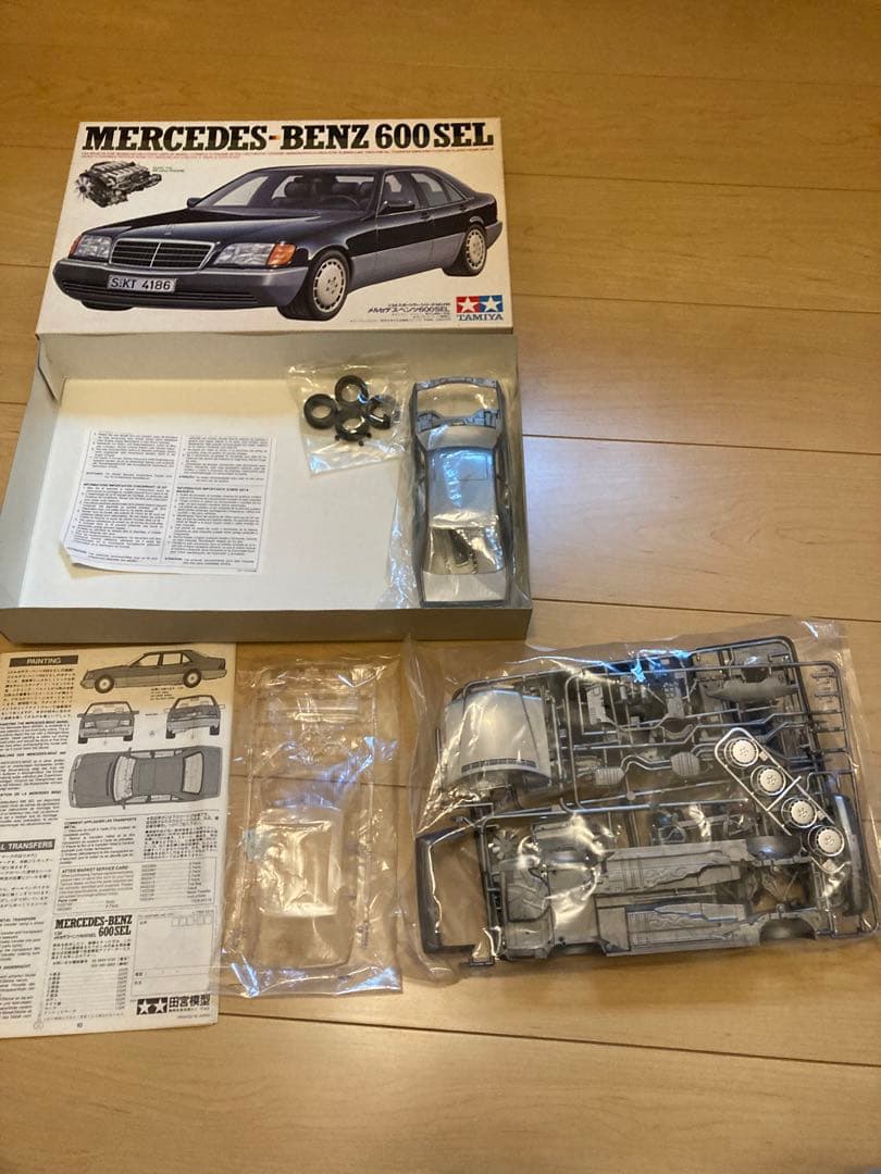 タミヤ　イタレリ　メルセデス・ベンツ プラモデルセット