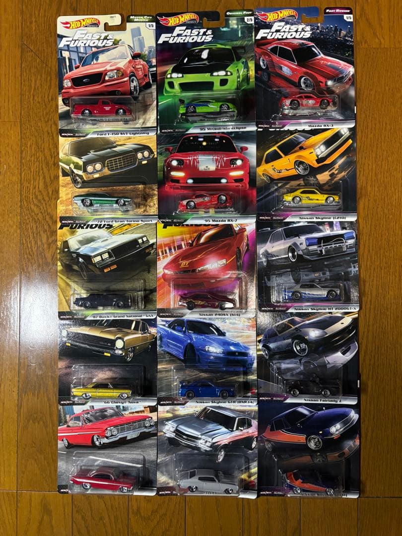 ホットウィール FAST&FURIOUS ワイスピ 50台セット