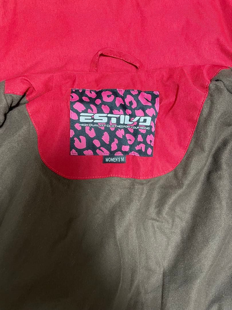 ESTILO スキー、スノーボードウェア M 赤
