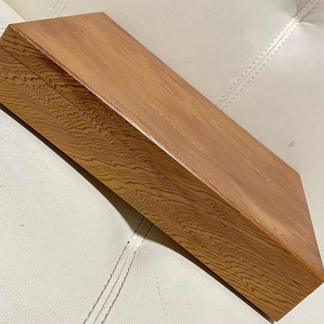 未使用品！ 屋久杉工芸 文箱 筆箱 木箱 千年の齢