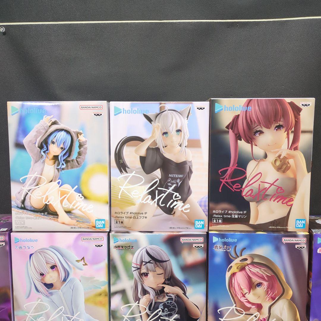 博衣こより　ラプラス　宝鐘マリン　白上フブキ　他　リラックスタイム　フィギュア②