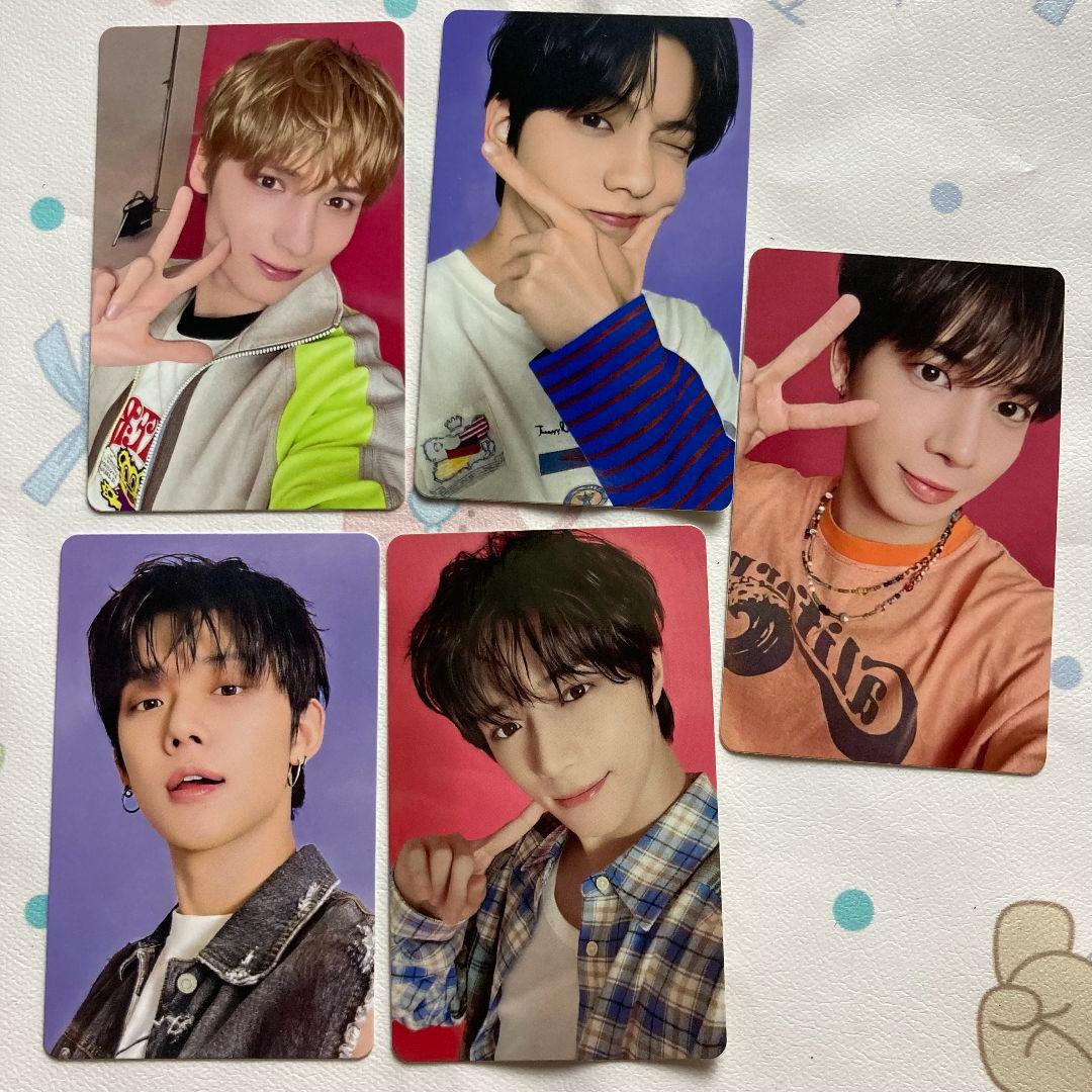 TXT 2025 アンケート FC 会報誌 特典 トレカ 5枚セット