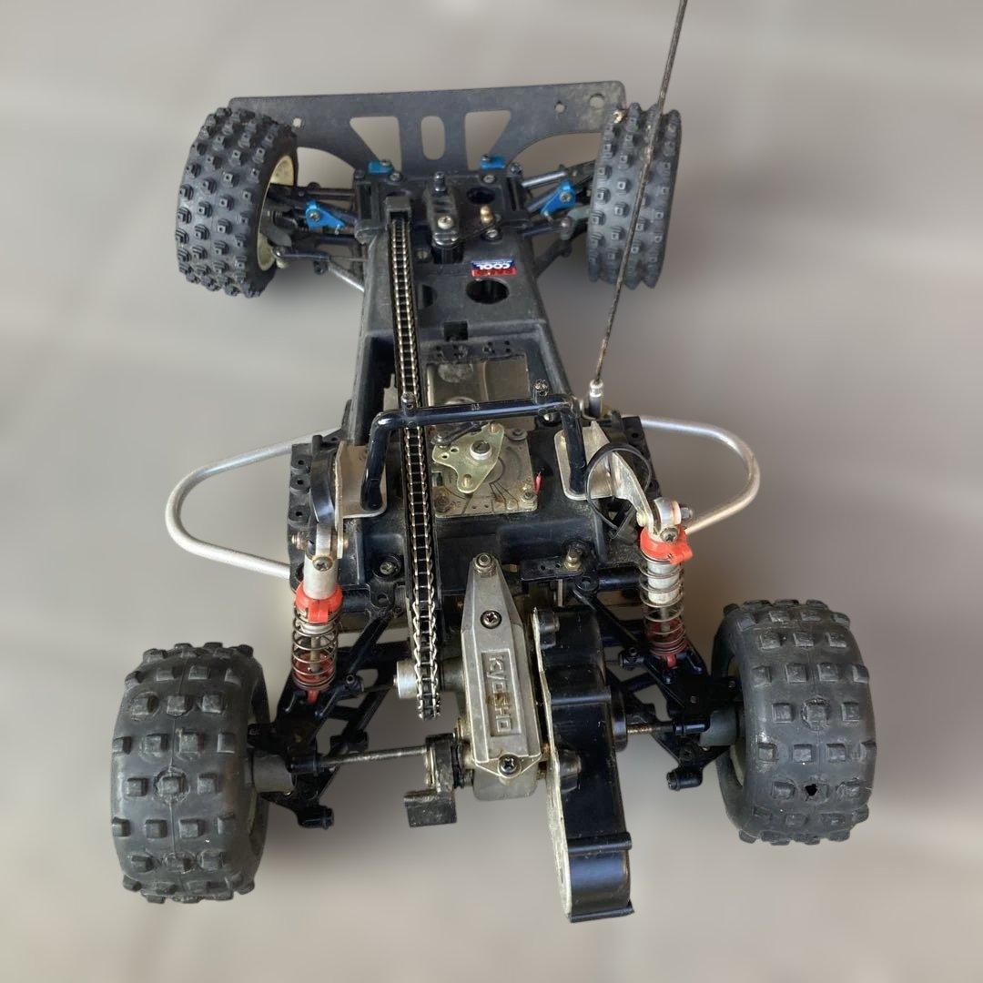 当時物♪プログレス4WS本体 電動RCラジコン京商KYOSHO　ジャンク品