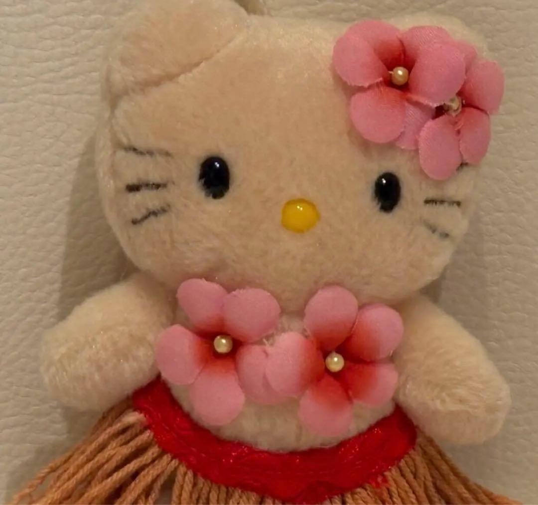 ハローキティ フラ アロハ　ハワイアン マスコット 新品 2000年