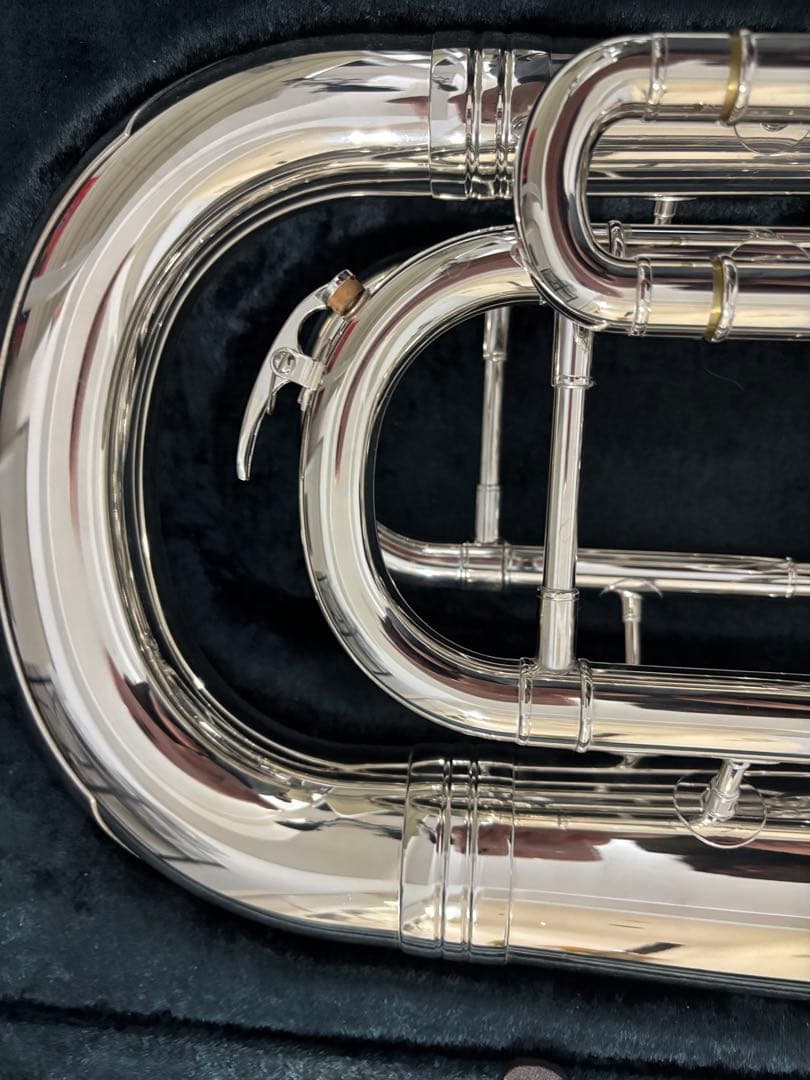 Yamaha ユーフォニアム 本体 ケース シルバー YEP-621S