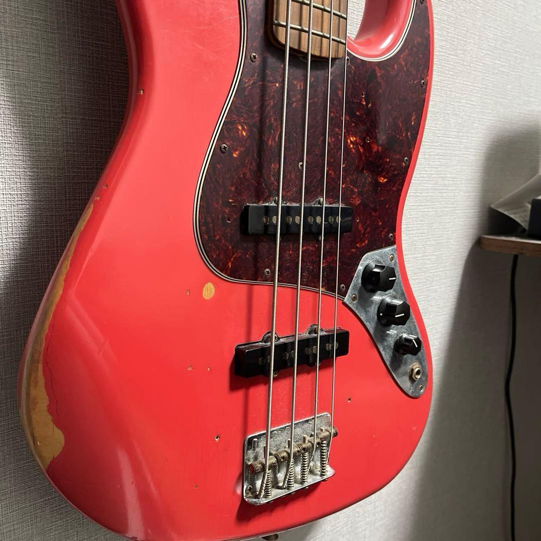 Fender Road Worn 60s ジャズベース Fiesta Red