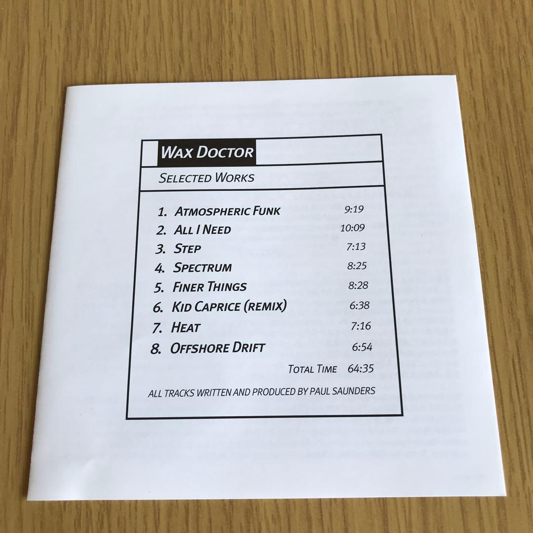 ワックス・ドクター/セレクテッド・ワークス　国内盤CD　激レア