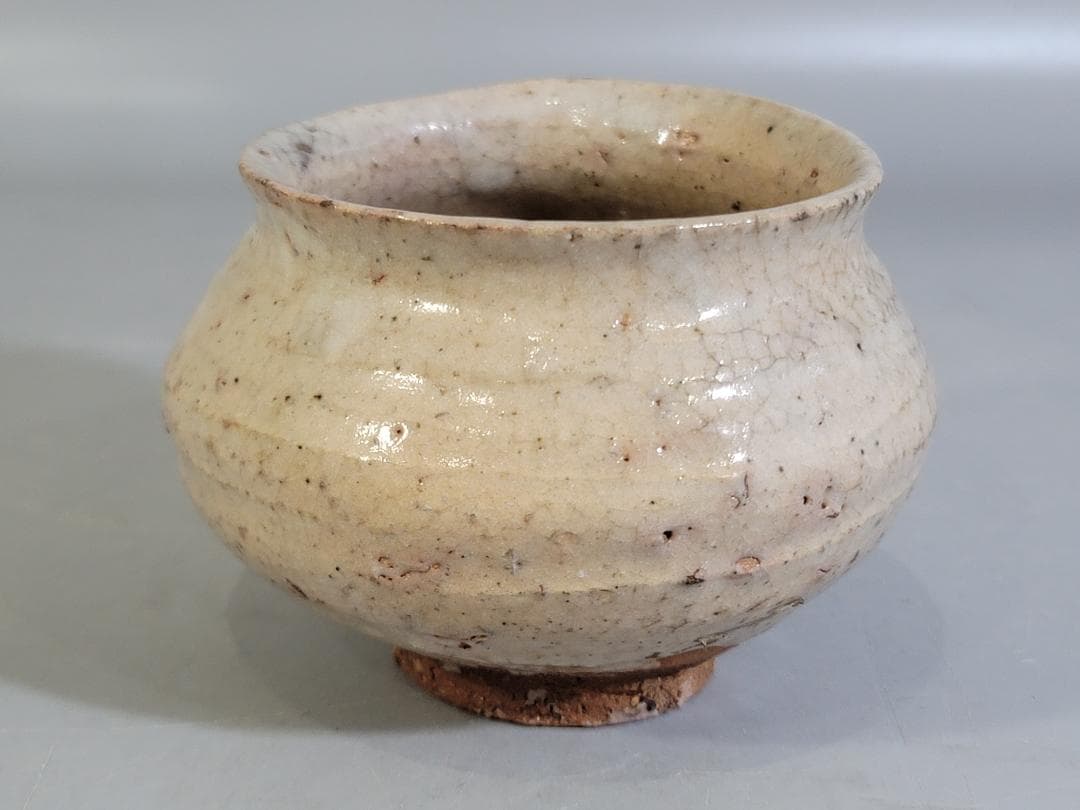 茶道具 古萩 塩筍茶碗 時代物 DT276