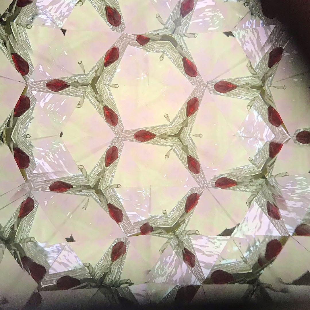 吉田真さん作　陶器の万華鏡(水引)