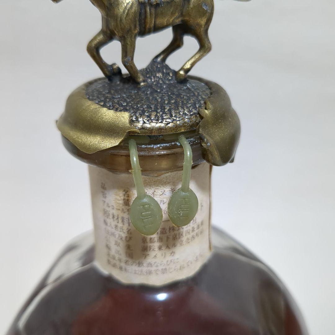 ウィスキー　ブラントン　750ml 95年　箱・巾着袋・冊子付き　古酒