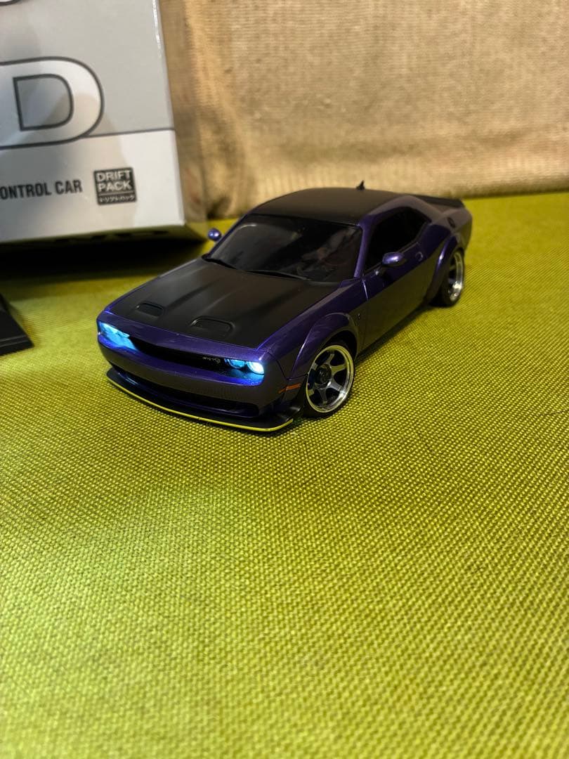 KYOSHO ミニッツAWDドッジ・チャレンジャー アルミホイール等カスタム