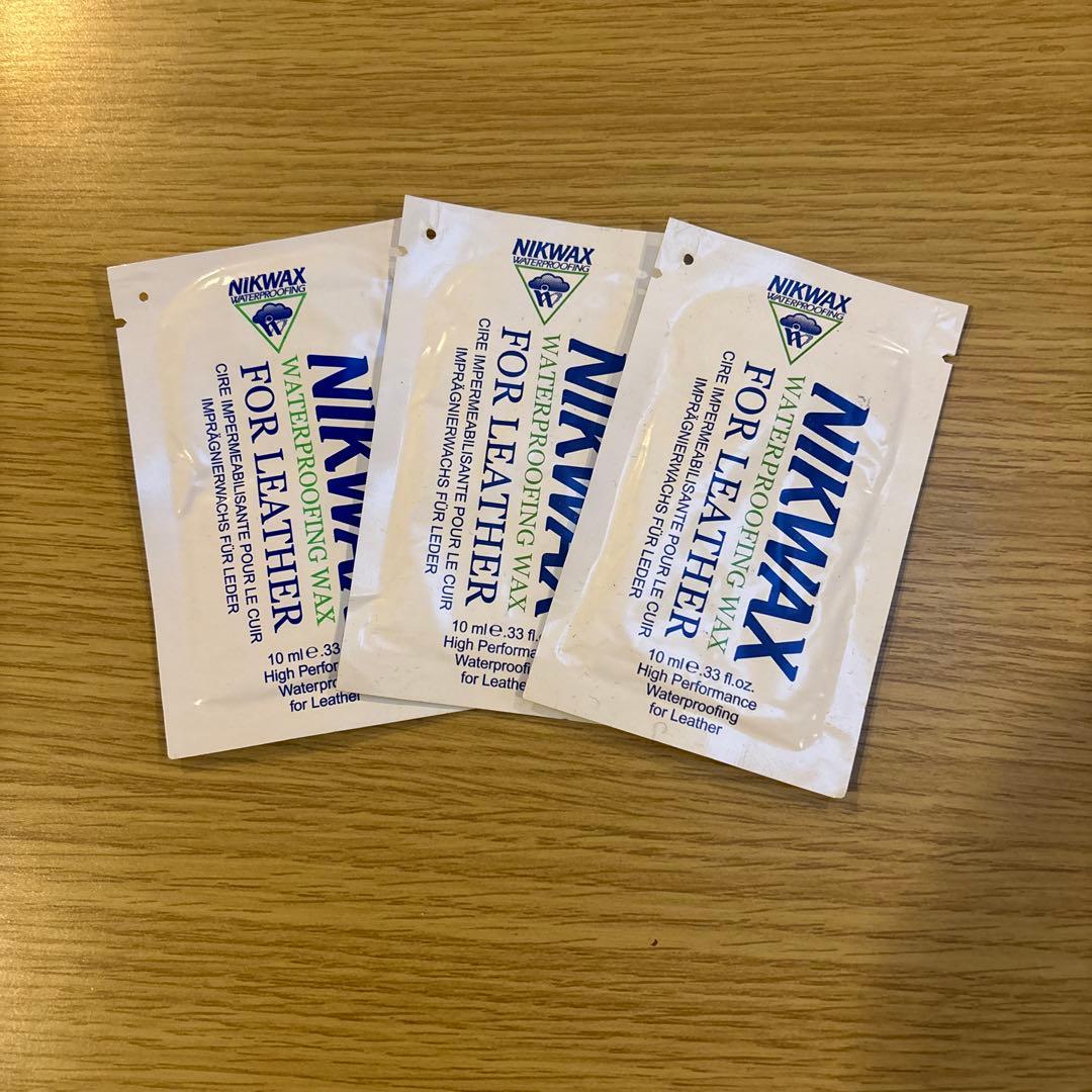 HESTRA 3FINGERレザーグローブ ハンドカフ　メンテ用NIKWAX付き