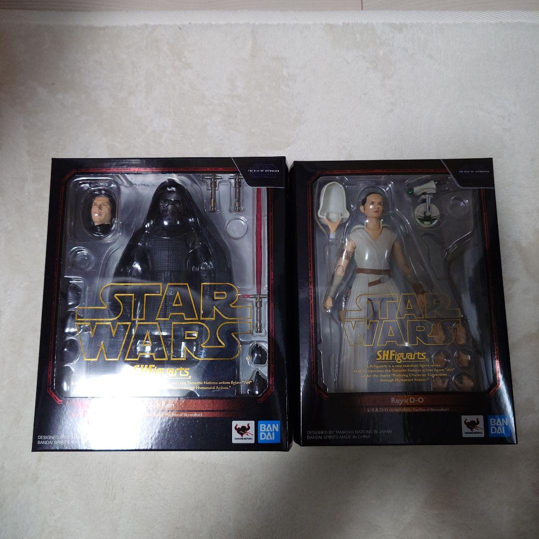 S.H.Figuarts スター・ウォーズ カイロ・レン & レイ 美品