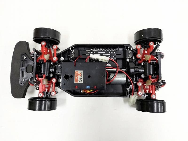 ターボ機能付き 1/10 ドリフトラジコンカー FR050Y スペアボディー付