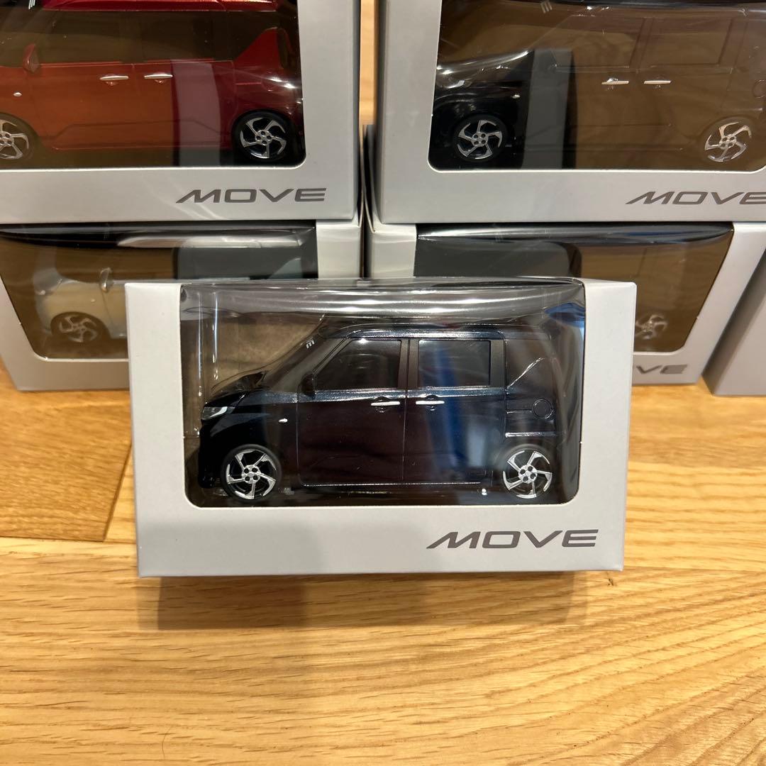 新型ムーブMOVE ミニカー 8台セット プルバックカー