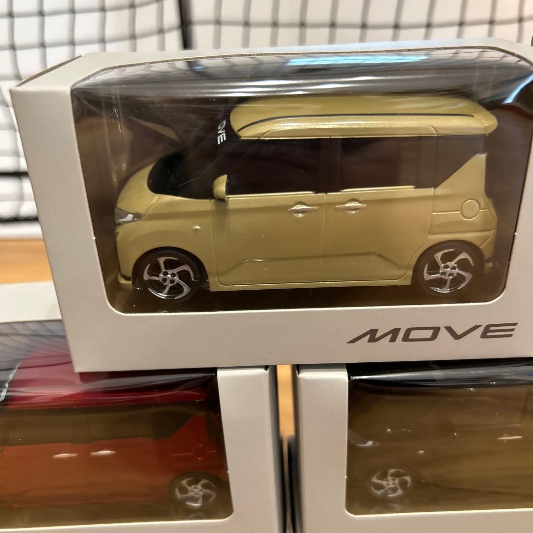 新型ムーブMOVE ミニカー 8台セット プルバックカー