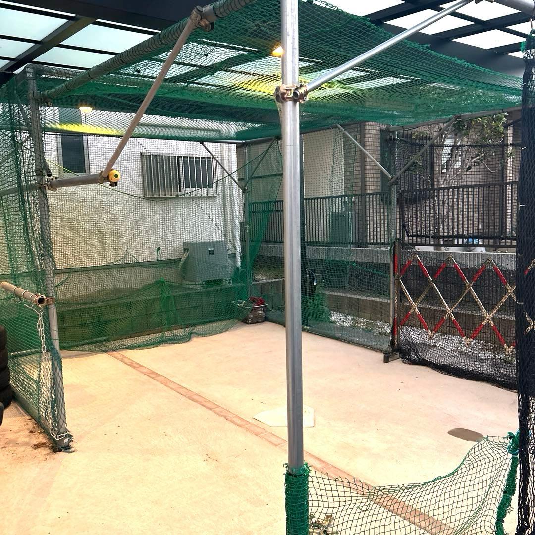 【引取限定】超大型バッティングネット ゲージ おまけ 超得 兵庫 野球 ゴルフ