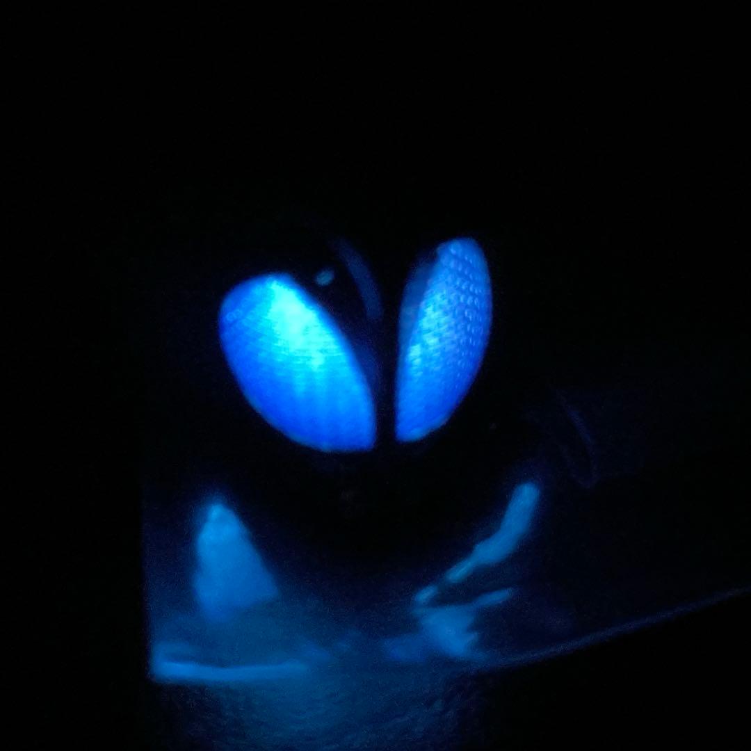 仮面ライダー カブト LED ヘッド 真骨彫