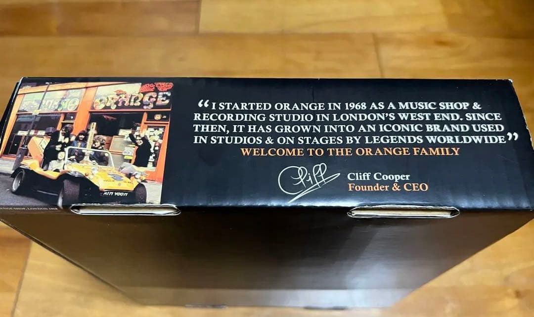 【ORANGE Terror Stamp】ストンプペダル アンプヘッド