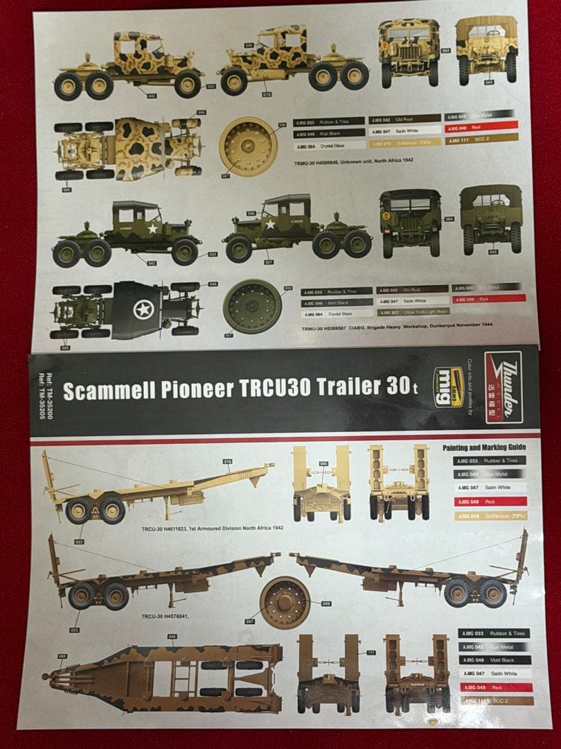 サンダーモデル イギリス スキャメル パイオニア　1/35