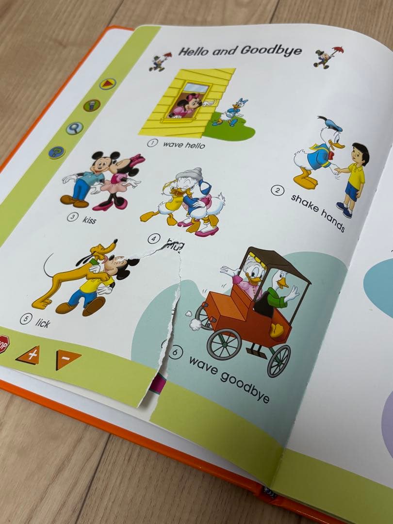 ディズニー 英語絵本セット タッチペン